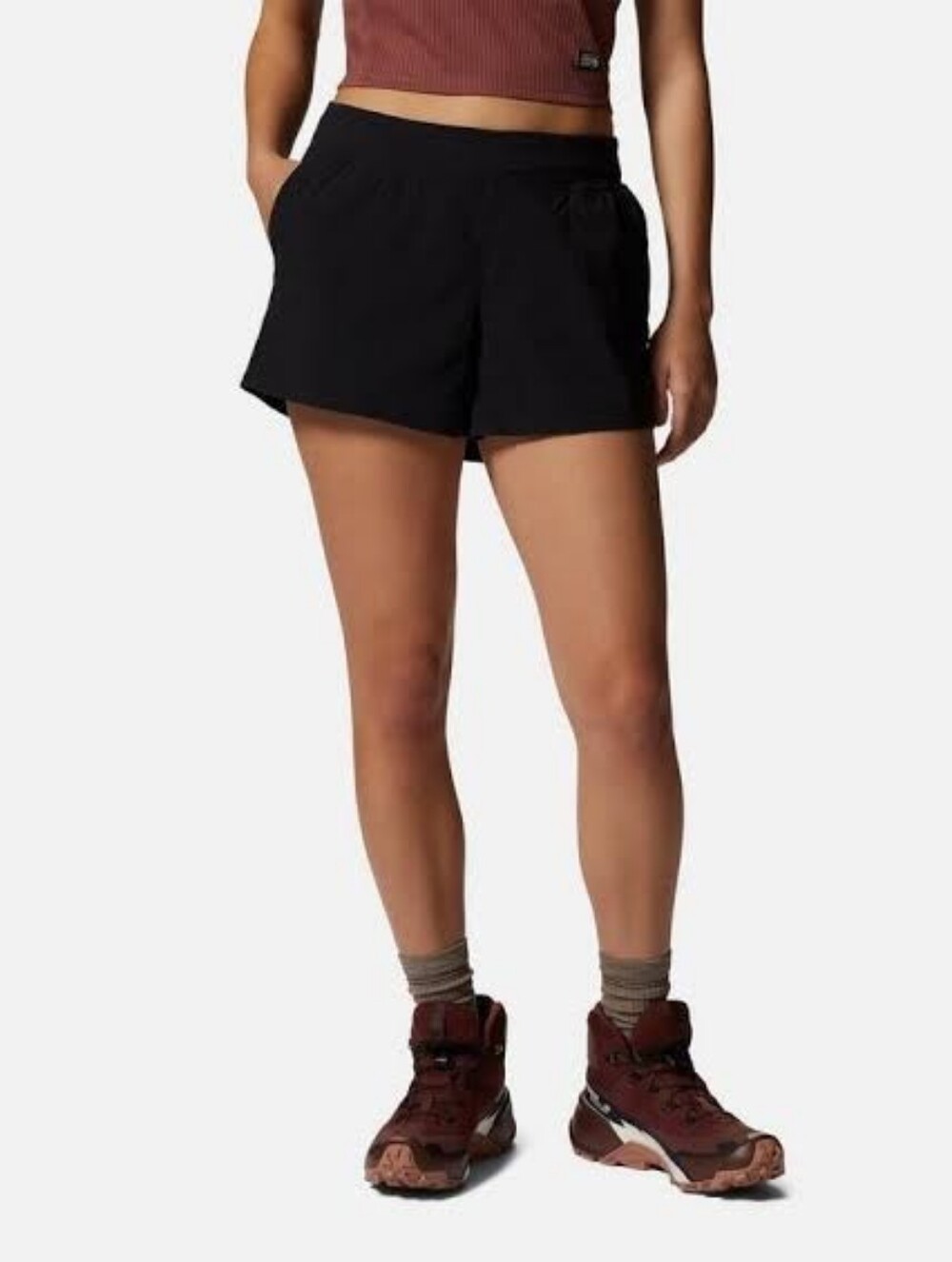 Mountain Hardwear Women's Dynama™ Pull-On Short Small Black Hiking Running